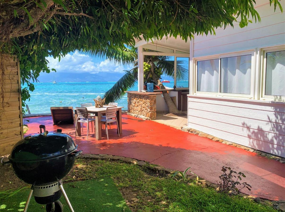 Moorea - Bungalow Chez Papou Afareaitu Eksteriør billede
